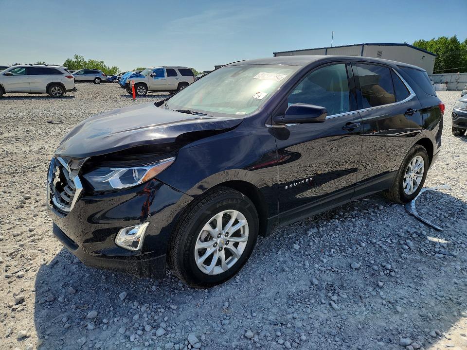 2020 Chevrolet Equinox VIN 2GNAXTEV6L6176236 COPART salvage auction — FRONT END, Mi - Certificate Of Title, sold $3,250 on 2026-07-02 (photo 1)