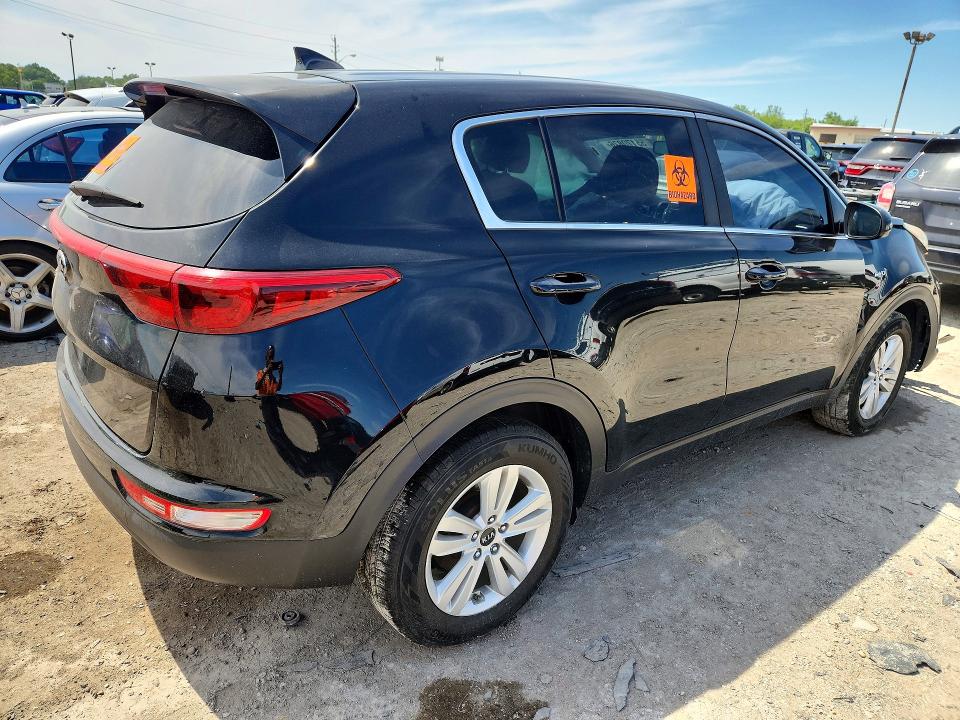 2018 Kia VIN KNDPMCAC5J7422321 COPART salvage auction — FRONT END, In - Cert Of Title-Salvage Title, sold $1,750 on 2026-07-21 (photo 3)