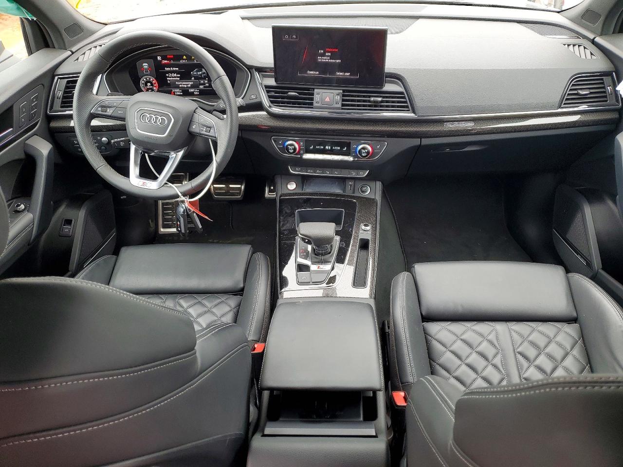 2023 Audi SQ5 VIN WA1C4BFY5P2139723 COPART salvage auction — Side, OK - CERT OF TITLE-SALVAGE, sold $19,000 on 2026-07-09 (photo 8)
