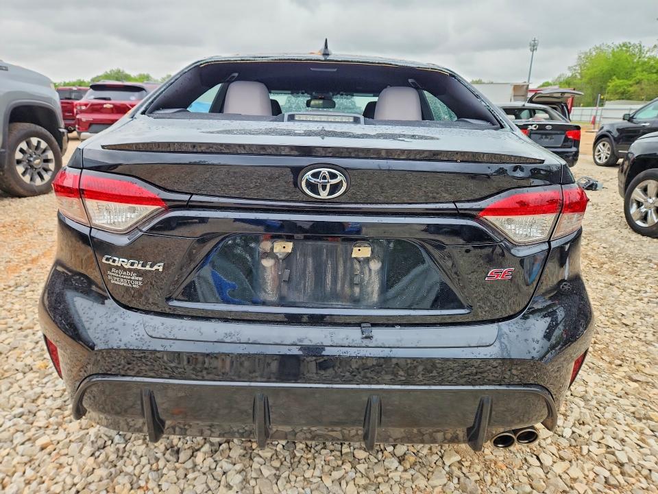 2023 Toyota Corolla VIN 5YFS4MCE9PP163094 COPART salvage auction — HAIL, Mo - Salvage Certificate Of Title, sold $900 on 2026-07-28 (photo 6)