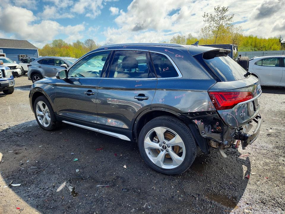 2024 Audi VIN WA1EAAFY0R2021660 COPART salvage auction — REAR END, Ma - Cert Of Title-Salvage, sold $18,300 on 2026-07-08 (photo 2)