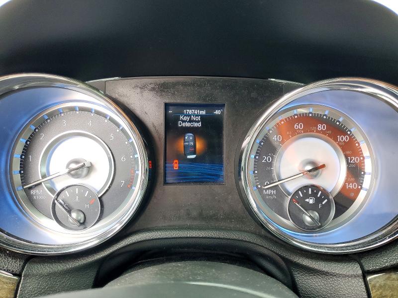 2013 Chrysler 300 VIN 2C3CCAAG9DH744949 COPART salvage auction — REAR END, Tx - Salvage Vehicle Title, sold $550 on 2026-07-02 (photo 9)