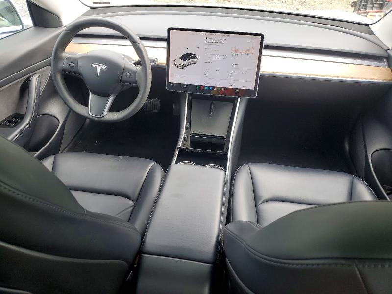 2020 Tesla VIN 5YJ3E1EAXLF709112 COPART salvage auction — FRONT END, Salvage Title, sold $60 on 2026-07-27 (photo 8)