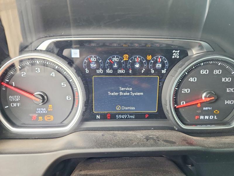 2021 Chevrolet Silverado VIN 1GCUYHEL8MZ151018 COPART salvage auction — SIDE, CO - SALVAGE TITLE, sold $25,500 on 2026-07-09 (photo 9)