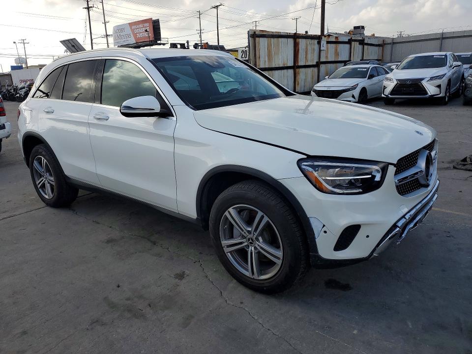 2022 Mercedes-benz Glc VIN W1N0G8DB6NV361483 COPART salvage auction — FRONT END, Ca - Salvage Certificate, sold $12,800 on 2026-07-20 (photo 4)