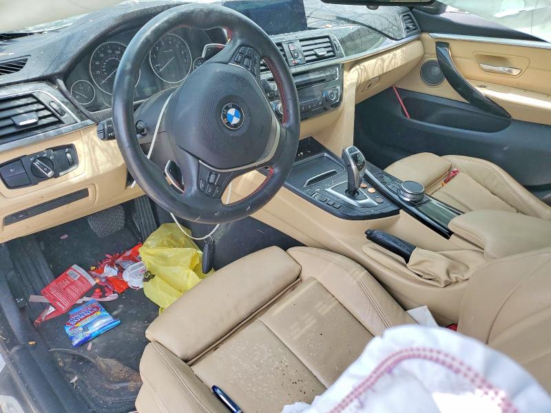 2019 BMW 4er VIN WBA4J1C57KBM15574 COPART salvage auction — ROLLOVER, Ga - Cert Of Title-Salvage, sold $1,350 on 2026-07-15 (photo 8)