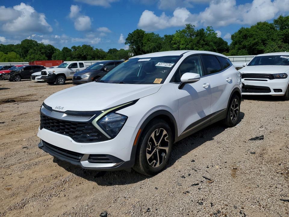 2023 Kia Sportage VIN 5XYK33AF3PG091404 COPART salvage auction — SIDE, Al - Certificate Of Title (P), sold $12,100 on 2026-07-28 (photo 1)
