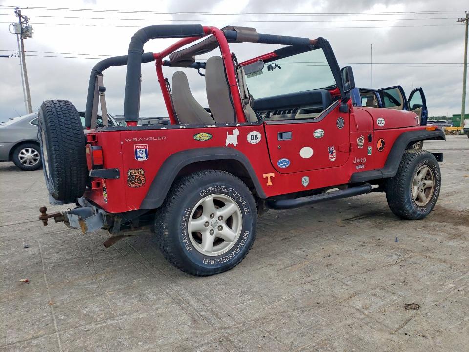 1992 Jeep Wrangler / VIN 2J4FY19P2NJ506640 COPART salvage auction — MINOR DENT/SCRATCHES, Tn - Certificate Of Title, sold $725 on 2026-07-06 (photo 3)