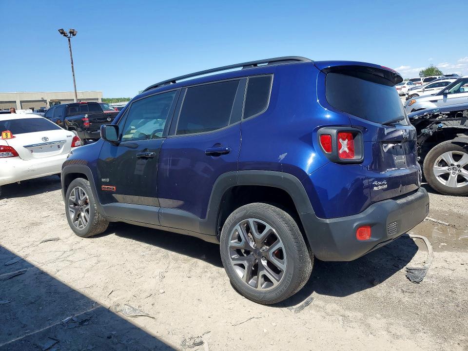 2016 Jeep Renegade VIN ZACCJBBT6GPE04003 COPART salvage auction — FRONT END, IN - CERTIFICATE OF TITLE (P), sold $250 on 2026-07-02 (photo 2)