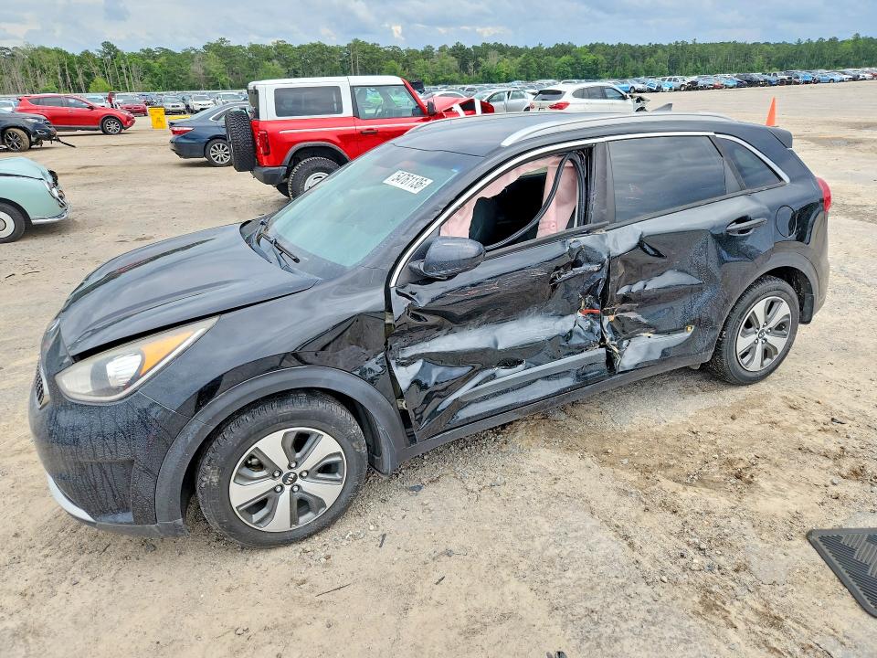 2018 Kia Niro VIN KNDCB3LC6J5136720 COPART salvage auction — SIDE, Sc - Cert Of Title-Salvage, sold $1,650 on 2026-07-06 (photo 1)