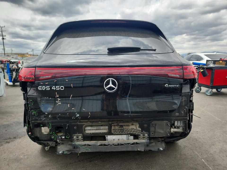 2023 Mercedes-benz Eqs VIN 4JGDM2EB5PA028677 COPART salvage auction — REAR END, Ca - Salvage Certificate, sold $27,750 on 2026-07-06 (photo 6)