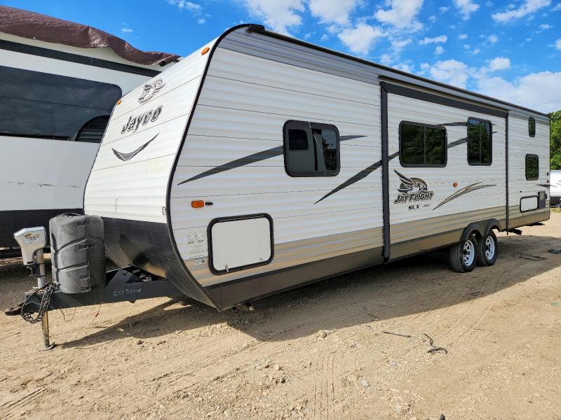 2016 Jayco jay Jay flight VIN 1UJBJ0BR4G17X1017 COPART salvage auction — HAIL, KS - CERT OF TITLE-SALVAGE, sold $4,600 on 2026-07-23 (photo 2)
