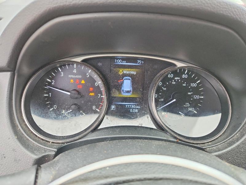 2016 Nissan Rogue VIN JN8AT2MT1GW014609 COPART salvage auction — FRONT END, AL - CERT OF TITLE-SALVAGE TITLE, sold $600 on 2026-07-27 (photo 9)