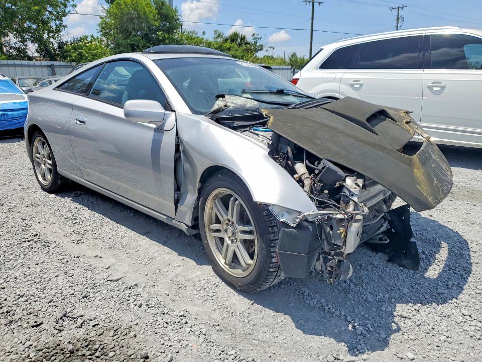 2001 Toyota Celica VIN JTDDR32T810096977 COPART salvage auction — FRONT END, Fl - Cert Of Title Slvg Rebuildable, sold $375 on 2026-07-06 (photo 4)