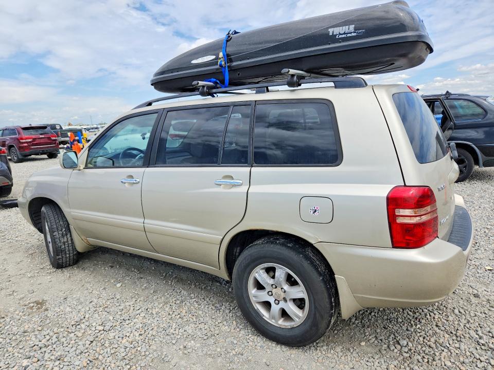 2002 Toyota Highlander VIN JTEHF21A420069650 COPART salvage auction — MECHANICAL, Co - Bill Of Sale-Parts Only, sold $500 on 2026-07-02 (photo 2)