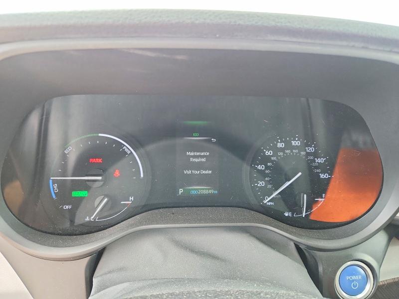 2021 Toyota VIN 5TDJRKEC4MS067504 COPART salvage auction — HAIL, Ia - Cert Of Title-Salvage Title, sold $13,300 on 2026-07-15 (photo 9)