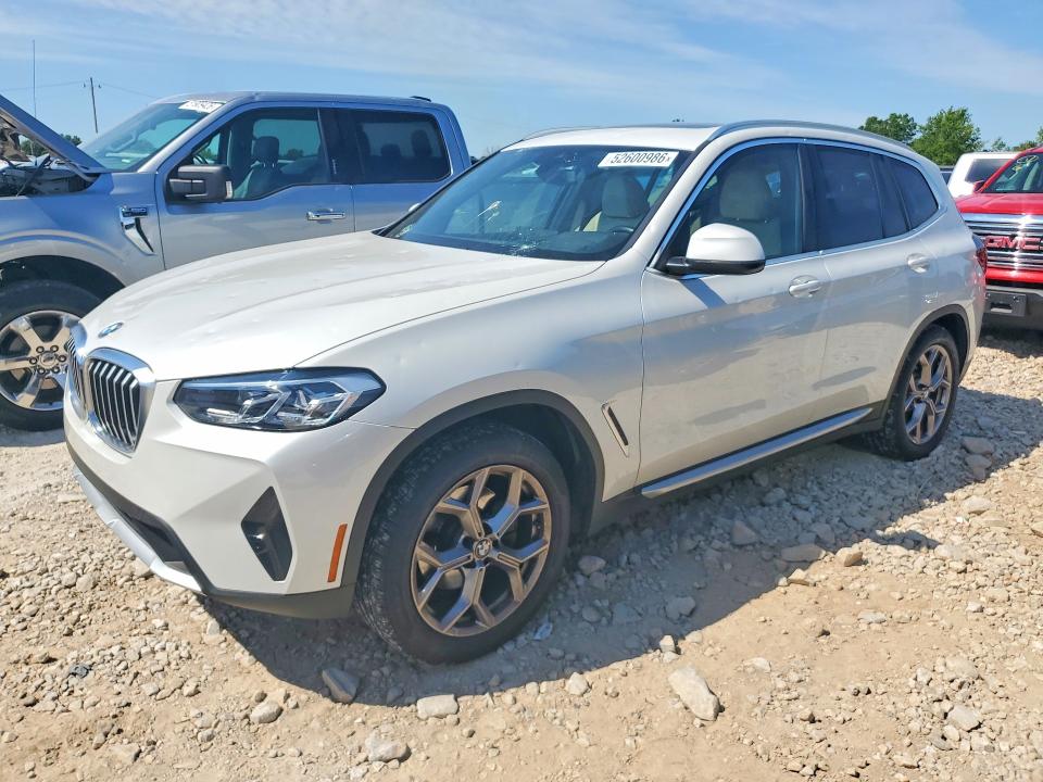 2022 BMW VIN 5UX53DP04N9J42010 COPART salvage auction — HAIL, MO - SALVAGE CERTIFICATE OF TITLE, sold $18,600 on 2026-07-13 (photo 1)
