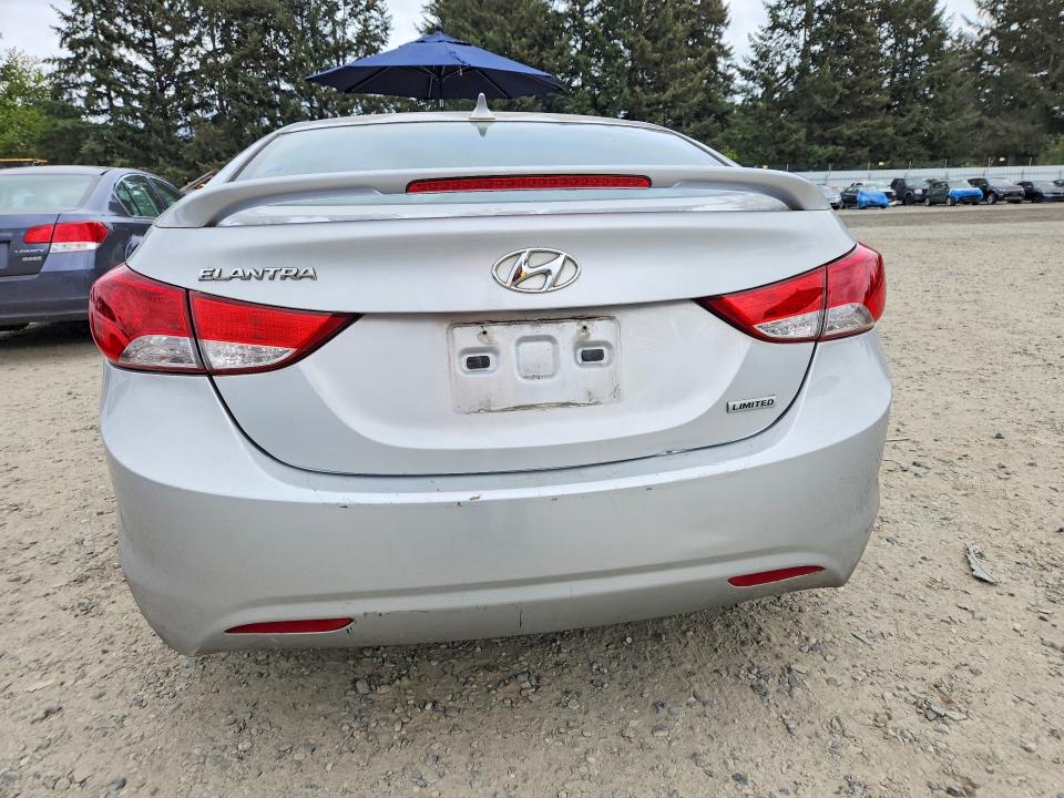 2013 Hyundai VIN KMHDH4AE7DU791309 COPART salvage auction — FRONT END, Wa - Bill Of Sale, sold $300 on 2026-07-07 (photo 6)