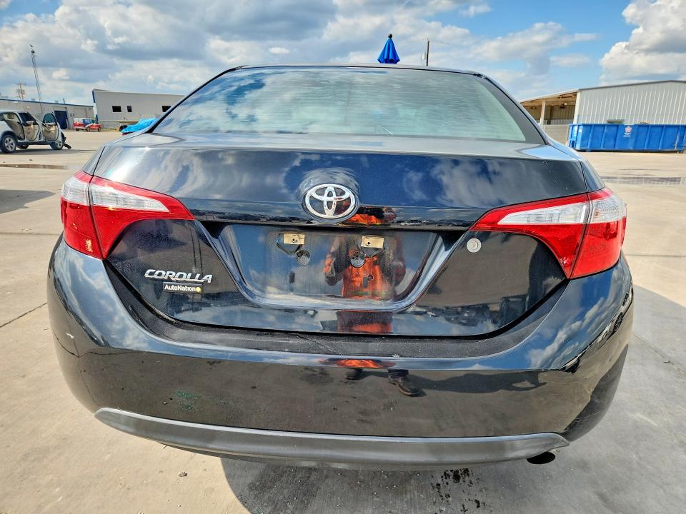 2015 Toyota Corolla VIN 5YFBURHE8FP208708 COPART salvage auction — FRONT END, Tx - Salvage Vehicle Title, sold $2,550 on 2026-07-20 (photo 6)