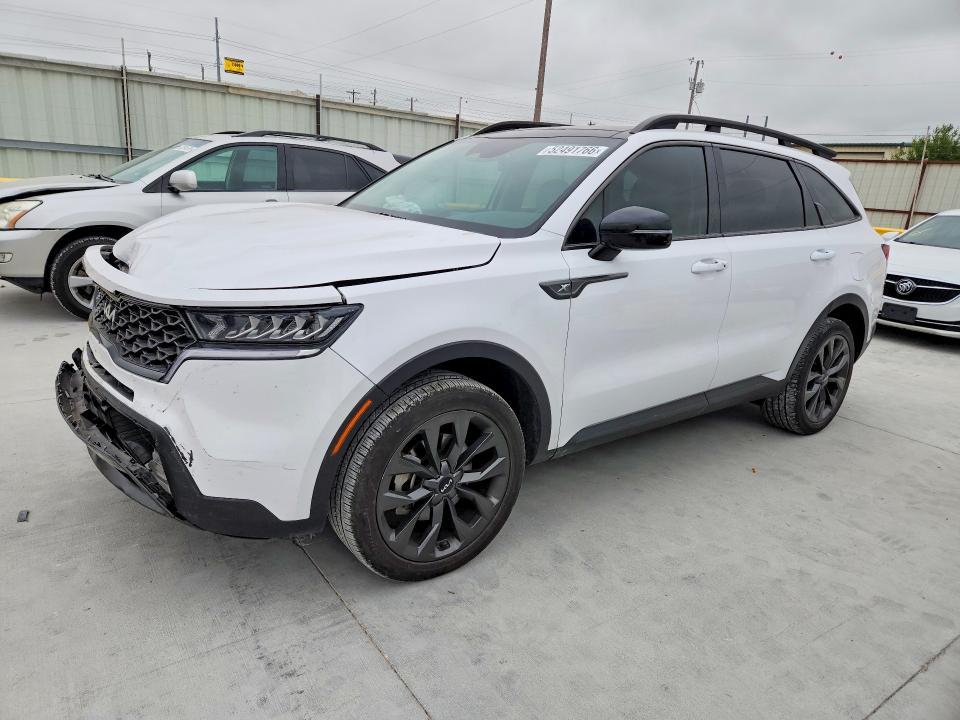 2023 Kia Sorento VIN 5XYRHDLF3PG230935 COPART salvage auction — FRONT END, Tx - Salvage Vehicle Title, sold $11,800 on 2026-07-10 (photo 1)