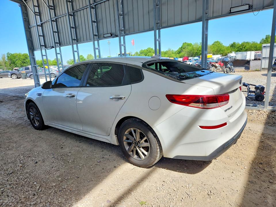 2019 Kia Optima VIN 5XXGT4L38KG327122 COPART salvage auction — HAIL, Mo - Salvage Certificate Of Title, sold $70 on 2026-07-28 (photo 2)