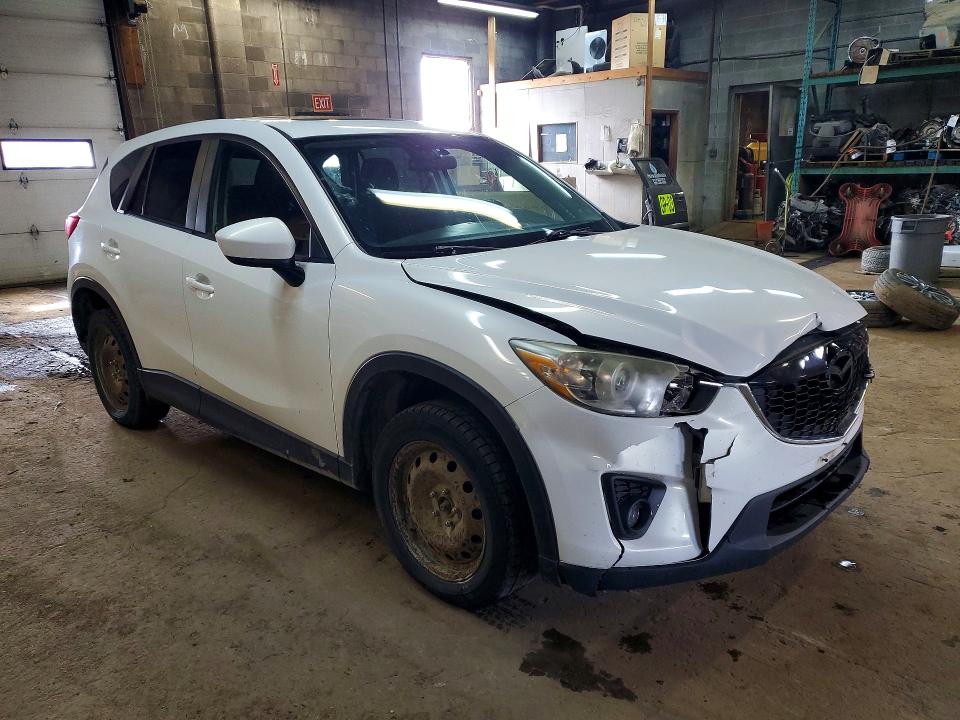 2014 Mazda Cx-5 VIN JM3KE4CYXE0331752 COPART salvage auction — FRONT END, On - Permit No Brand - Unfit, sold $2,050 on 2026-07-07 (photo 4)