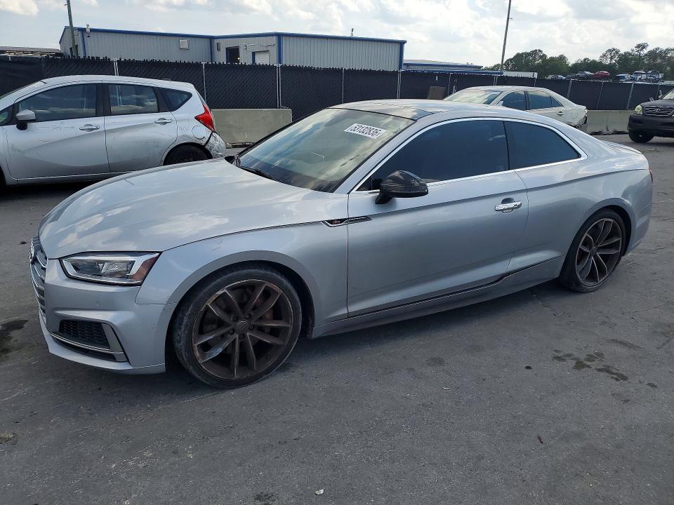 2018 Audi VIN WAUP4AF54JA017047 COPART salvage auction — MINOR DENT/SCRATCHES, In - Certificate Of Title (P), sold $10,900 on 2026-07-30 (photo 1)