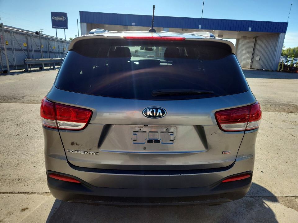 2016 Kia Sorento VIN 5XYPGDA39GG148193 COPART salvage auction — FRONT END, In - Cert Of Title-Salvage Title, sold $925 on 2026-07-20 (photo 6)