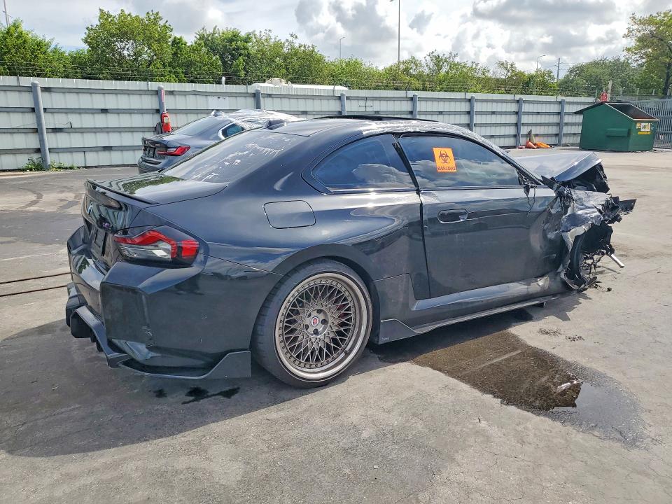 2024 BMW M2 VIN 3MF13DM00R8E32312 COPART salvage auction — FRONT END, Fl - Cert Of Title Slvg Rebuildable, sold $14,000 on 2026-08-17 (photo 3)