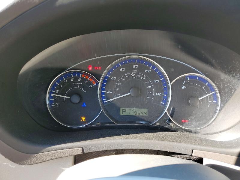 2010 Subaru Forester VIN JF2SH6CCXAH762900 COPART salvage auction — FRONT END, Md - Cert Of Salvage < 75% Damage, sold $375 on 2026-07-03 (photo 9)