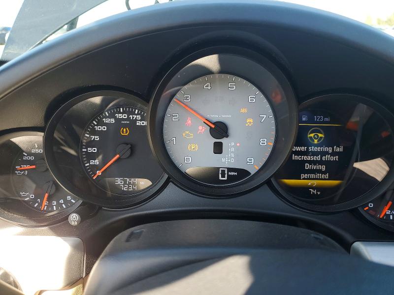 2016 Porsche 911 VIN WP0BB2A90GS136266 COPART salvage auction — FRONT END, CA - SALVAGE CERTIFICATE, sold $50,500 on 2026-07-31 (photo 9)