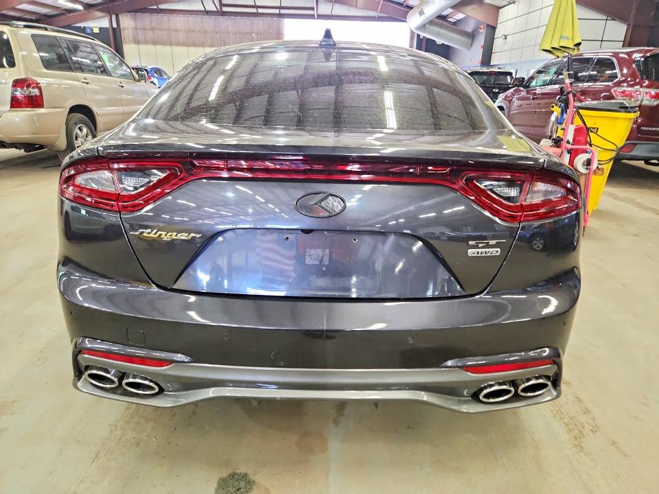 2019 Kia Stinger VIN KNAE15LA0K6051161 COPART salvage auction — MINOR DENT/SCRATCHES, Ct - Certificate Of Title, sold $4,500 on 2026-07-02 (photo 6)