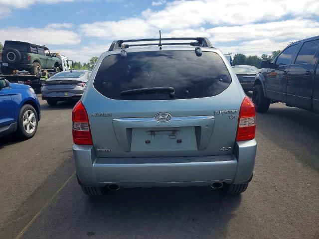 2007 Hyundai Tucson VIN KM8JN72D17U635774 COPART salvage auction — FRONT END, Or - Salvage Title Certificate, sold $450 on 2026-07-06 (photo 6)
