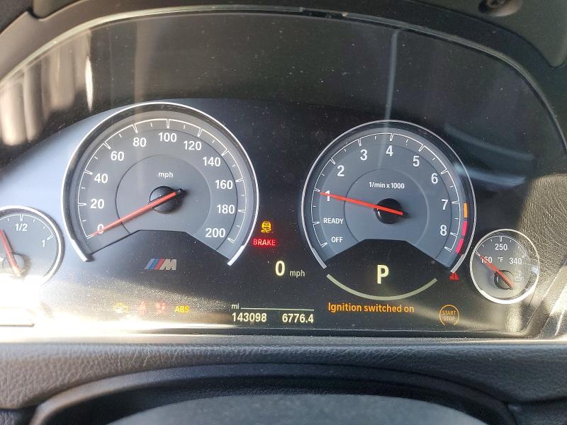 2016 BMW VIN WBS3R9C59GK335893 COPART salvage auction — FRONT END, Salvage Title, sold $6,100 on 2026-07-07 (photo 9)