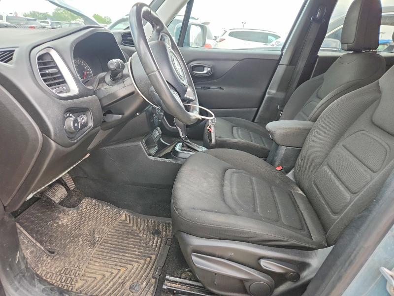 2018 Jeep Renegade VIN ZACCJABB8JPH47355 COPART salvage auction — FRONT END, In - Cert Of Title-Salvage Title, sold $1,450 on 2026-07-28 (photo 7)