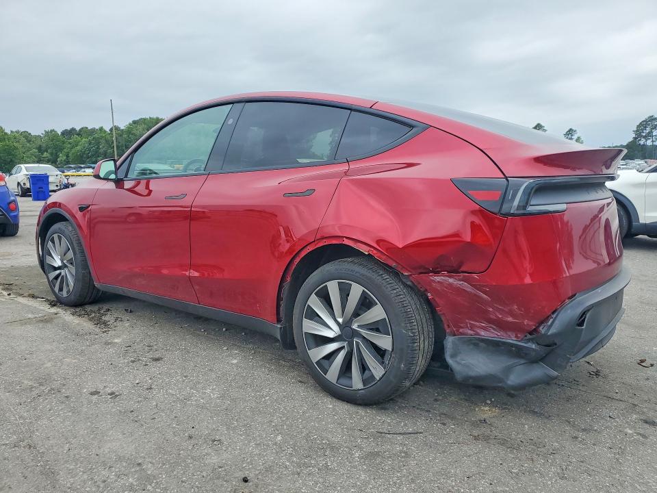 2026 Tesla Model y VIN 7SAYGDED5TA451660 COPART salvage auction — REAR END, Nc - Salvage Certificate Of Title, sold $20,300 on 2026-07-28 (photo 2)