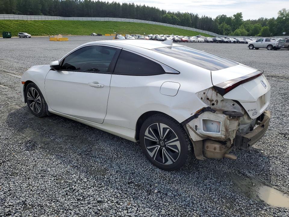 2018 Honda Civic VIN 2HGFC3B7XJH352420 COPART salvage auction — REAR END, Nc - Salvage Certificate Of Title, sold $6,200 on 2026-07-02 (photo 2)