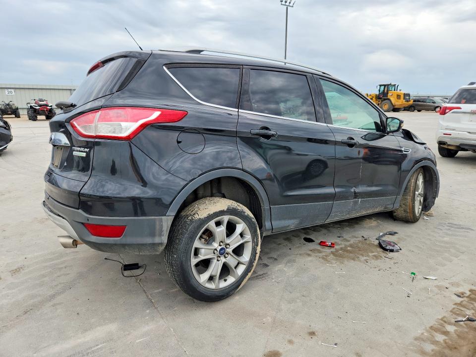2015 Ford Escape VIN 1FMCU0JX0FUA07038 COPART salvage auction — FRONT END, Tx - Salvage Vehicle Title, sold $500 on 2026-07-09 (photo 3)