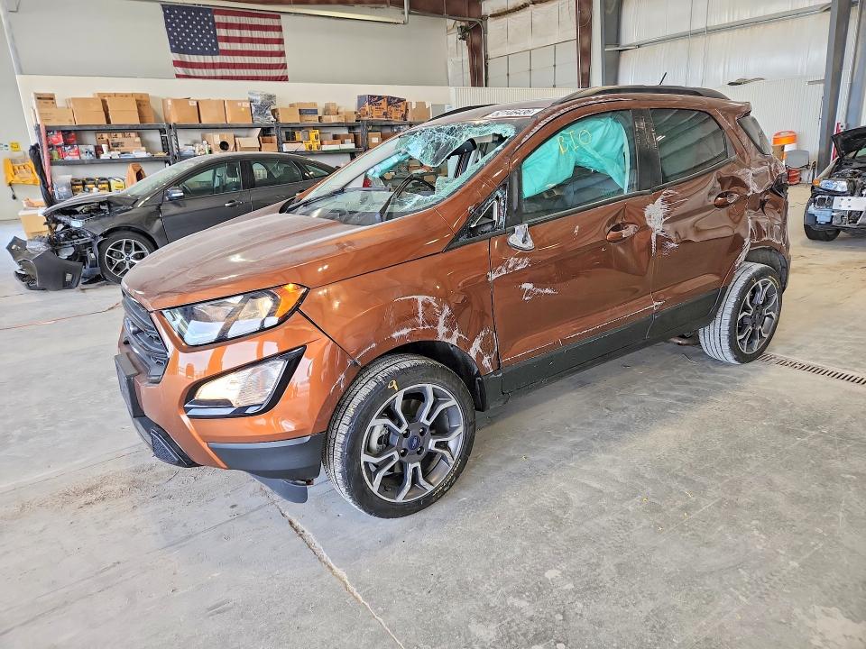 2020 Ford Ecosport VIN MAJ6S3JLXLC333281 COPART salvage auction — SIDE, Ne - Cert Of Title-Salvage, sold $1,700 on 2026-07-14 (photo 1)