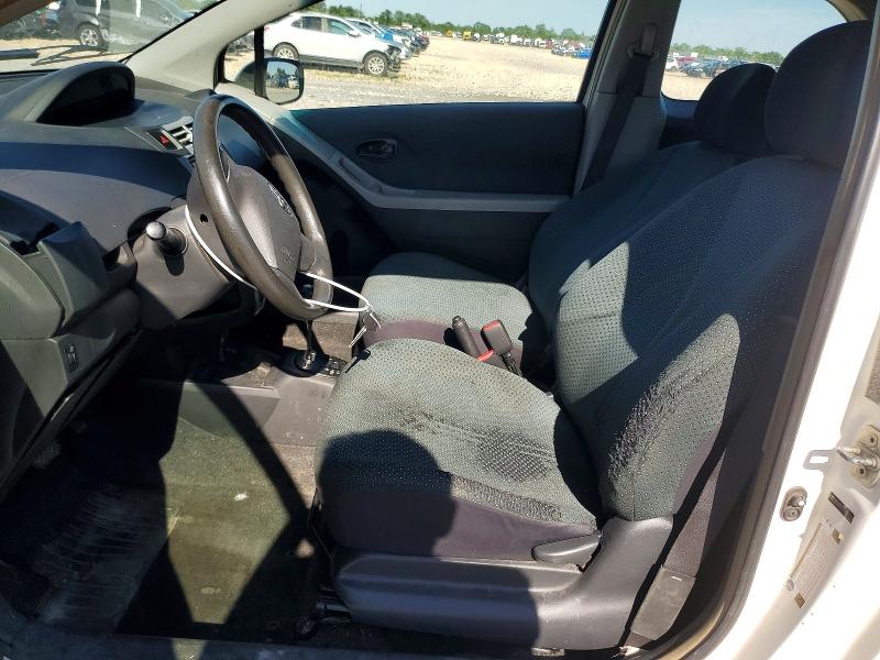 2008 Toyota Yaris VIN JTDJT923185153220 COPART salvage auction — FRONT END, Mo - Salvage Certificate Of Title, sold $475 on 2026-07-06 (photo 7)