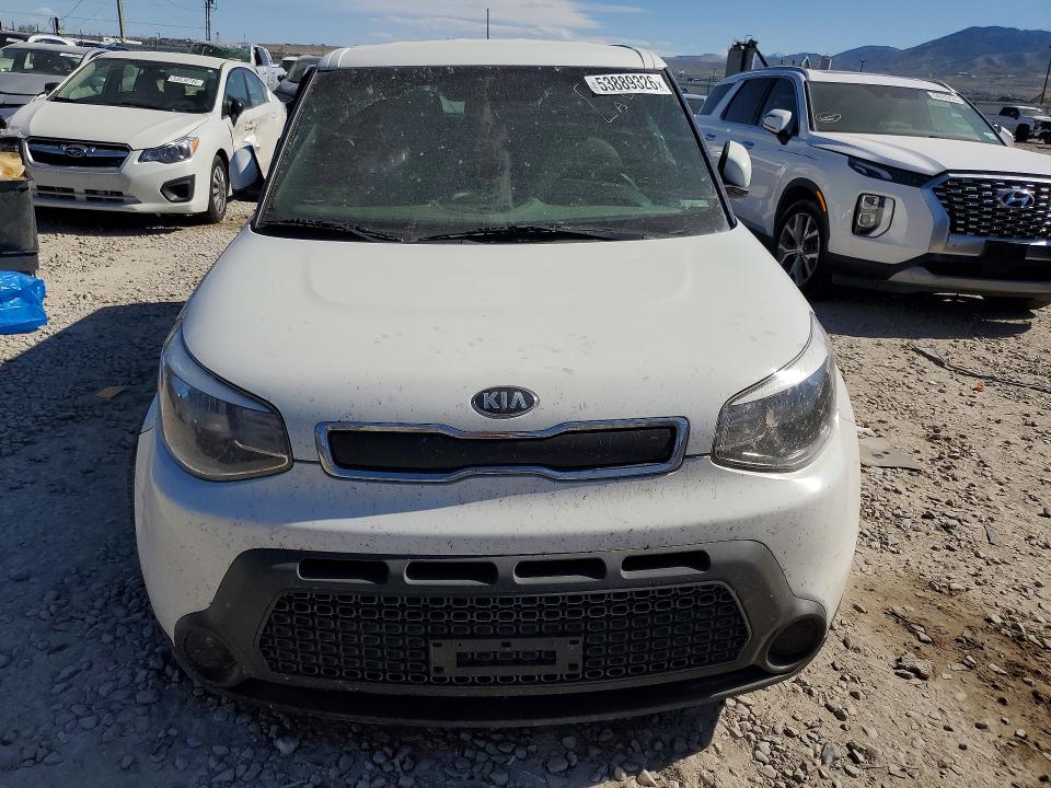 2016 Kia Soul VIN KNDJN2A25G7389091 COPART salvage auction — SIDE, Ut - Salvage Certificate, sold $875 on 2026-07-02 (photo 5)