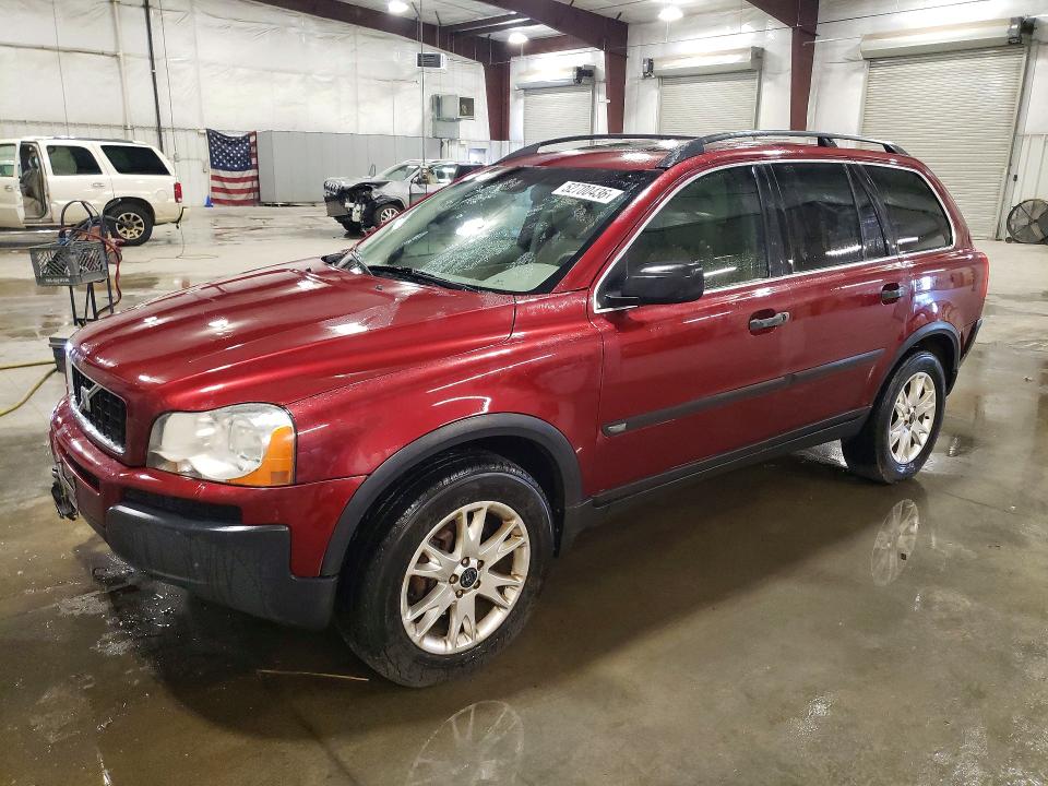2004 Volvo Xc90 VIN YV1CZ91H841052773 COPART salvage auction — FRONT END, Mn - Cert Of Title-Prior Salvage, sold $500 on 2026-07-27 (photo 1)