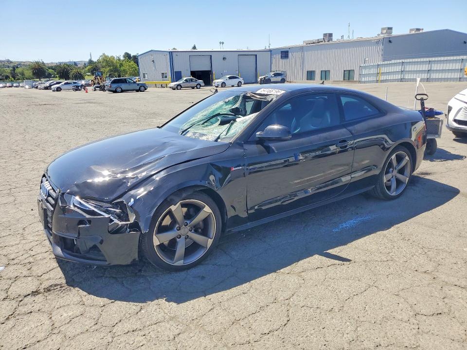 2014 Audi Rs5 VIN WAUVGAFR0EA014153 COPART salvage auction — FRONT END, Ca - Salvage Certificate, sold $1,700 on 2026-07-31 (photo 1)
