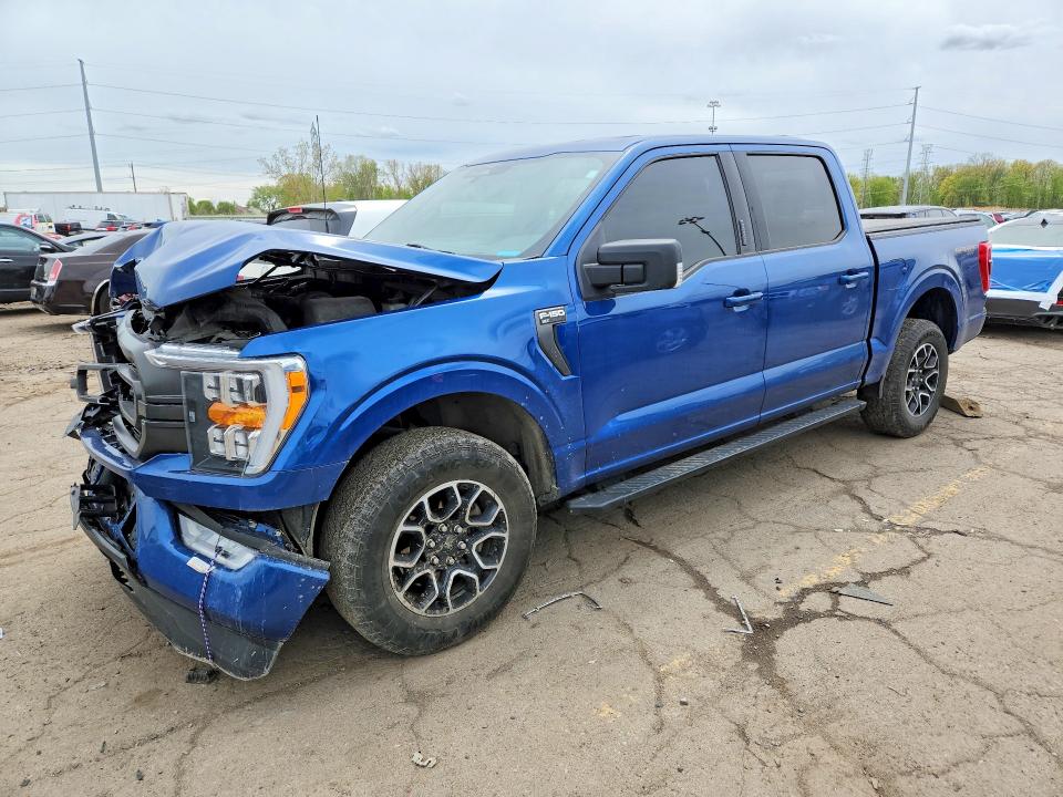 2023 Ford VIN 1FTEW1EP4PKE06278 COPART salvage auction — FRONT END, Mi - Certificate Of Title, sold $14,100 on 2026-07-02 (photo 1)