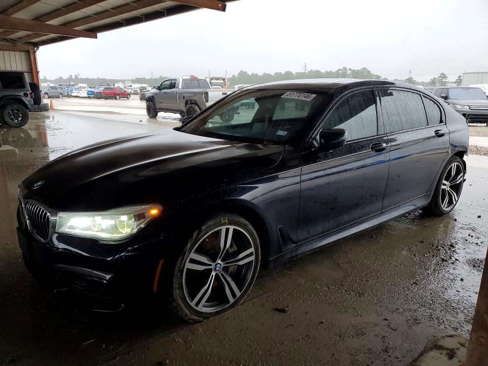 2017 BMW VIN WBA7F0C32HGM21589 COPART salvage auction — REAR END, TX - SALVAGE VEHICLE TITLE, sold $6,700 on 2026-07-28 (photo 1)