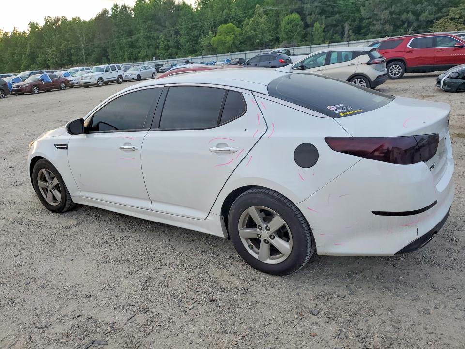 2015 Kia VIN 5XXGM4A77FG446272 COPART salvage auction — SIDE, Va - Certificate Of Title, sold $675 on 2026-07-14 (photo 2)