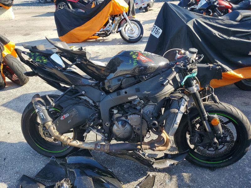2016 Kawasaki Zx636 VIN JKBZXJE1XGA020082 COPART salvage auction — FRONT END, Fl - Cert Of Title Slvg Rebuildable, sold $450 on 2026-07-09 (photo 1)