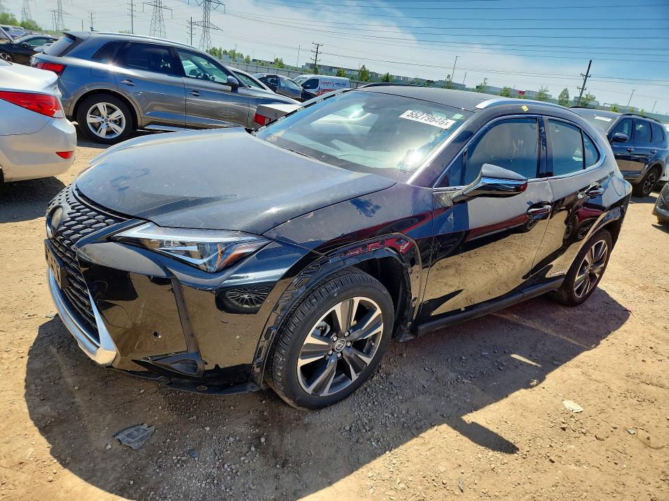 2020 Lexus Ux VIN JTHP9JBH0L2032919 COPART salvage auction — SIDE, Il - Salvage Certificate, sold $11,000 on 2026-07-07 (photo 1)
