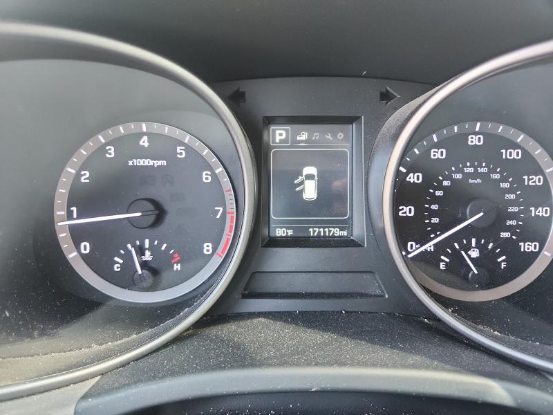 2018 Hyundai Santa fe VIN 5XYZT3LB8JG572281 COPART salvage auction — SIDE, Ut - Salvage Certificate, sold $3,150 on 2026-07-31 (photo 9)