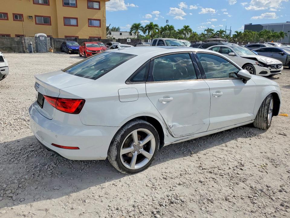 2016 Audi A3 VIN WAUA7GFF0G1070250 COPART salvage auction — SIDE, Fl - Cert Of Title Slvg Rebuildable, sold $1,150 on 2026-07-31 (photo 3)